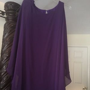 Purple Butterfly Dress